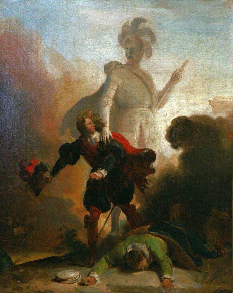 Don Juan et la statue du Commandeur